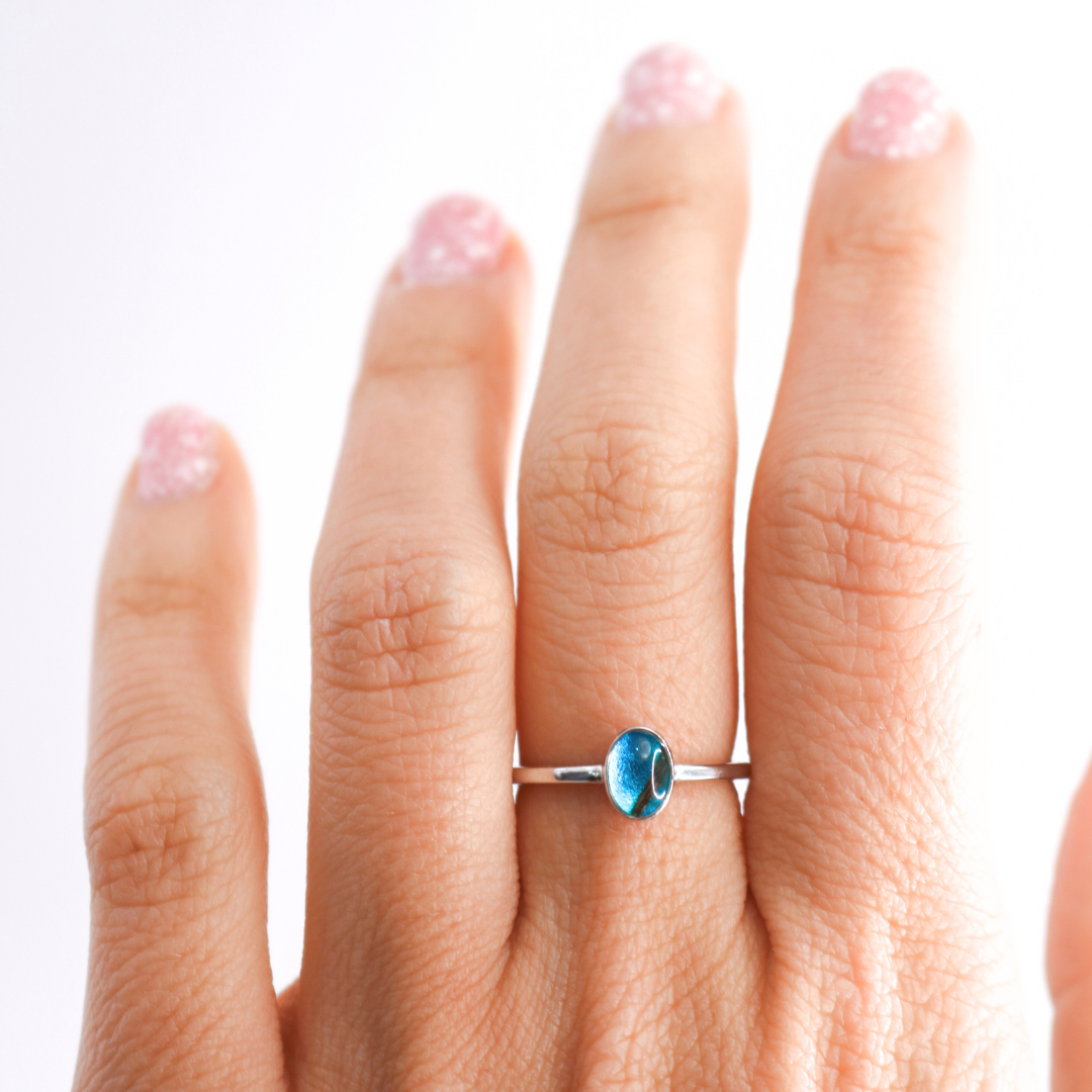 Anillo "Huella" Plata 925
