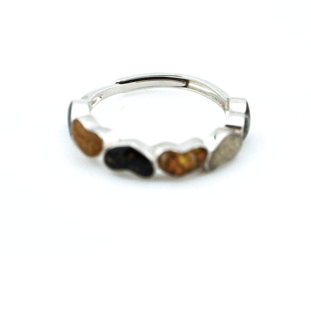 Anillo "Seis recuerdos" Plata 925