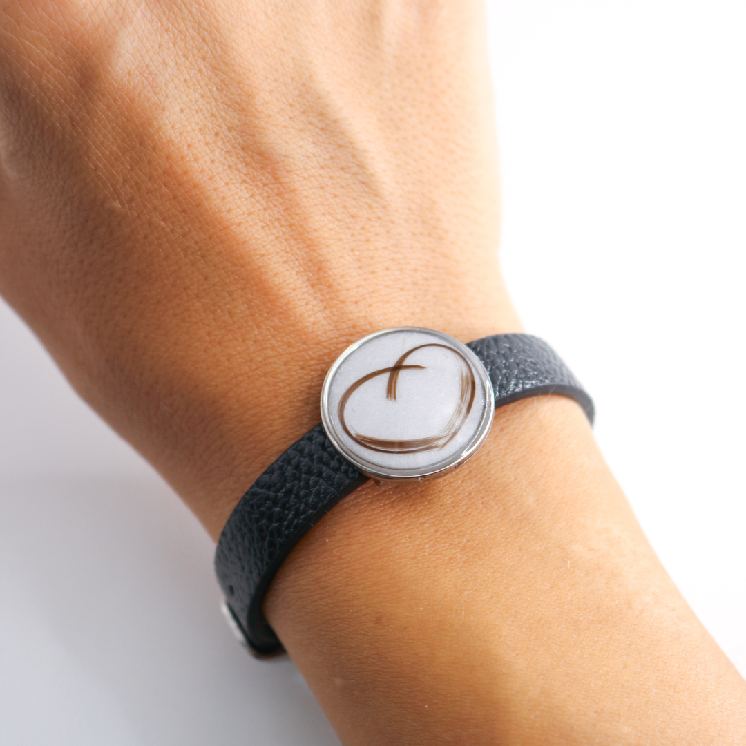 Pulsera "Testigo" acero inoxidable
