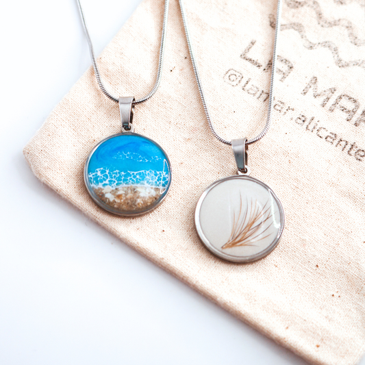 DISEÑO "LA MAR" con cenizas, pelo, cordón umbilical u otro tesoro