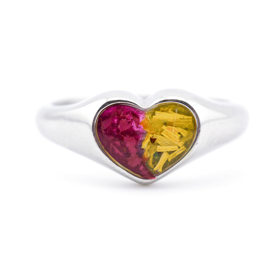 Anillo "Latido" acero inoxidable