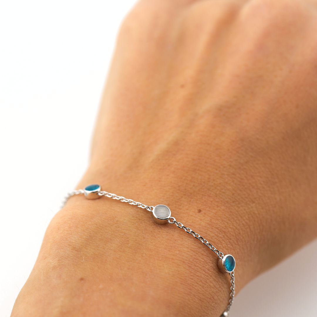 Pulsera "Seis recuerdos" Plata 925