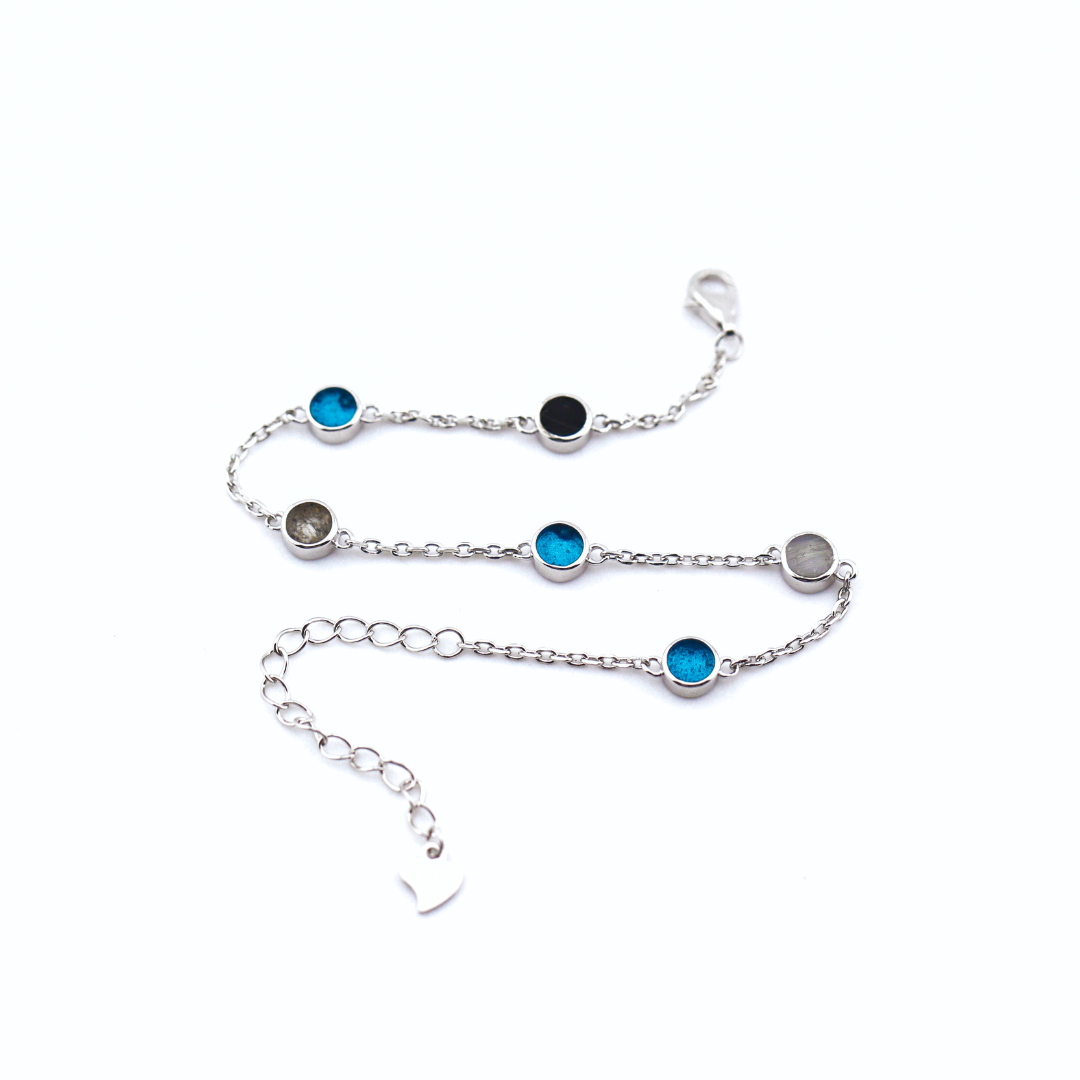 Pulsera "Seis recuerdos" Plata 925