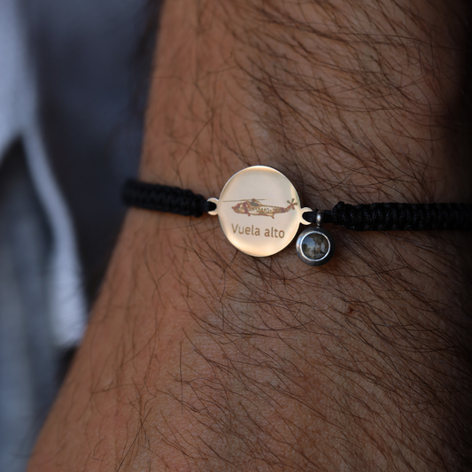 Armband „Ewiger Moment“ personalisiert mit Laser-Fotogravur
