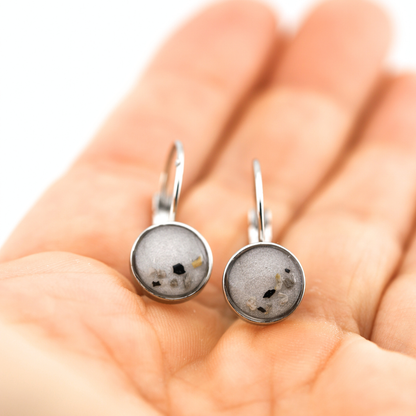 Pendientes "Aura" largos acero inoxidable