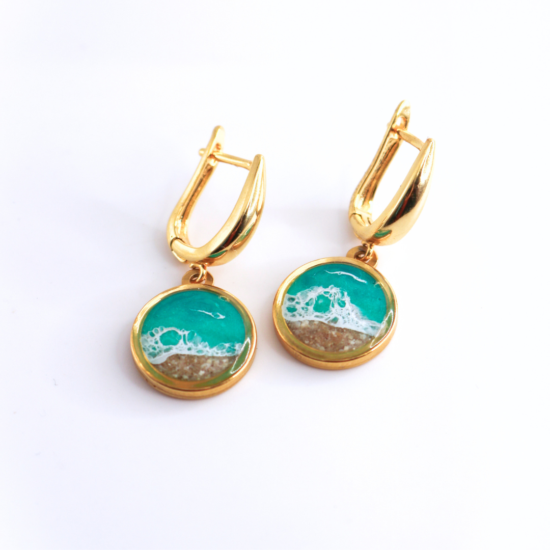 Pendientes MI(MAR) acero inoxidable