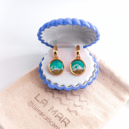 Pendientes MI(MAR) acero inoxidable