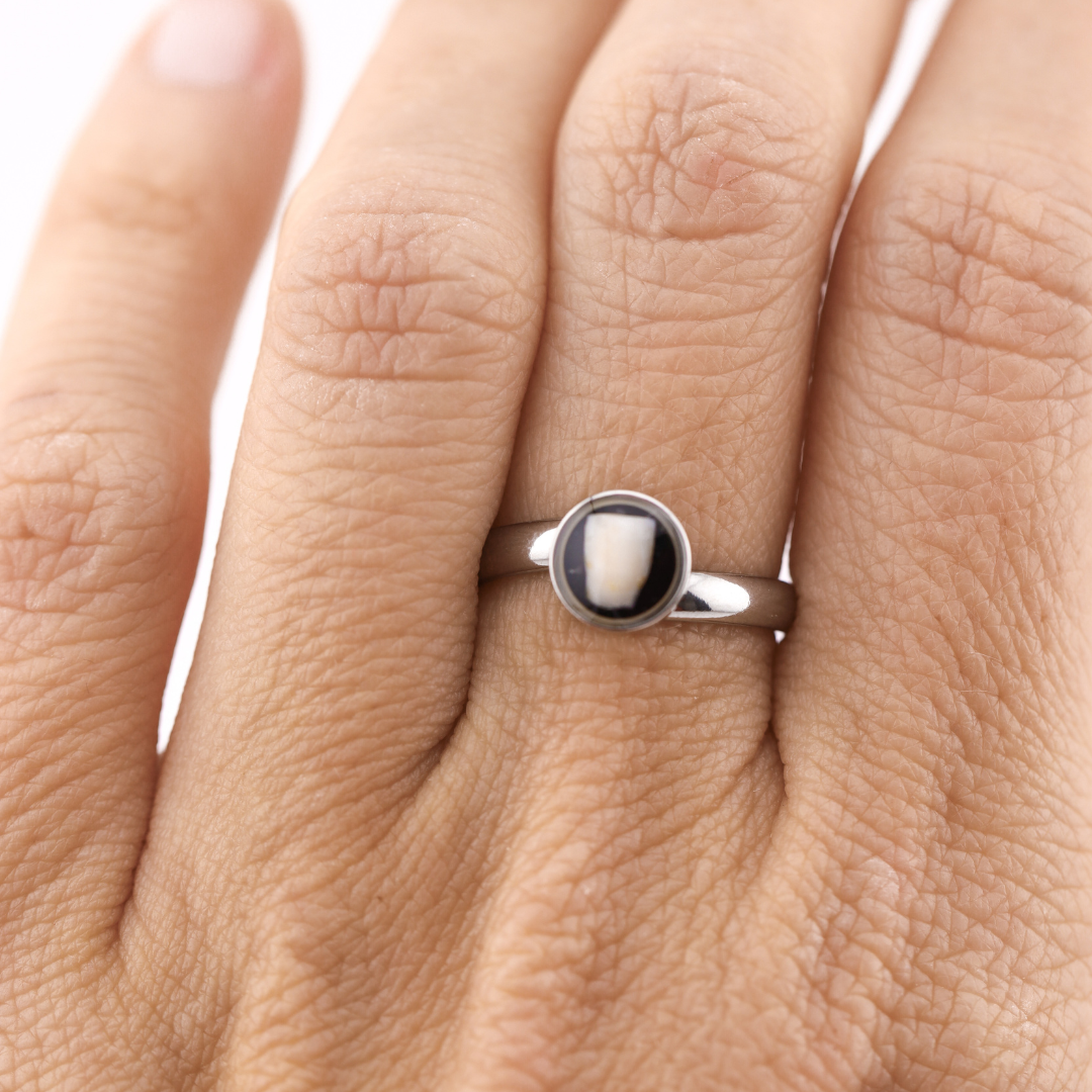 Anillo "Legado" ajustable acero inoxidable