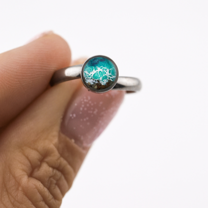 Anillo "Legado" ajustable acero inoxidable