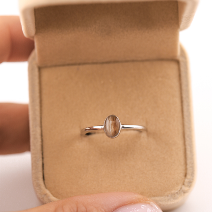 Anillo "Huella" Plata 925