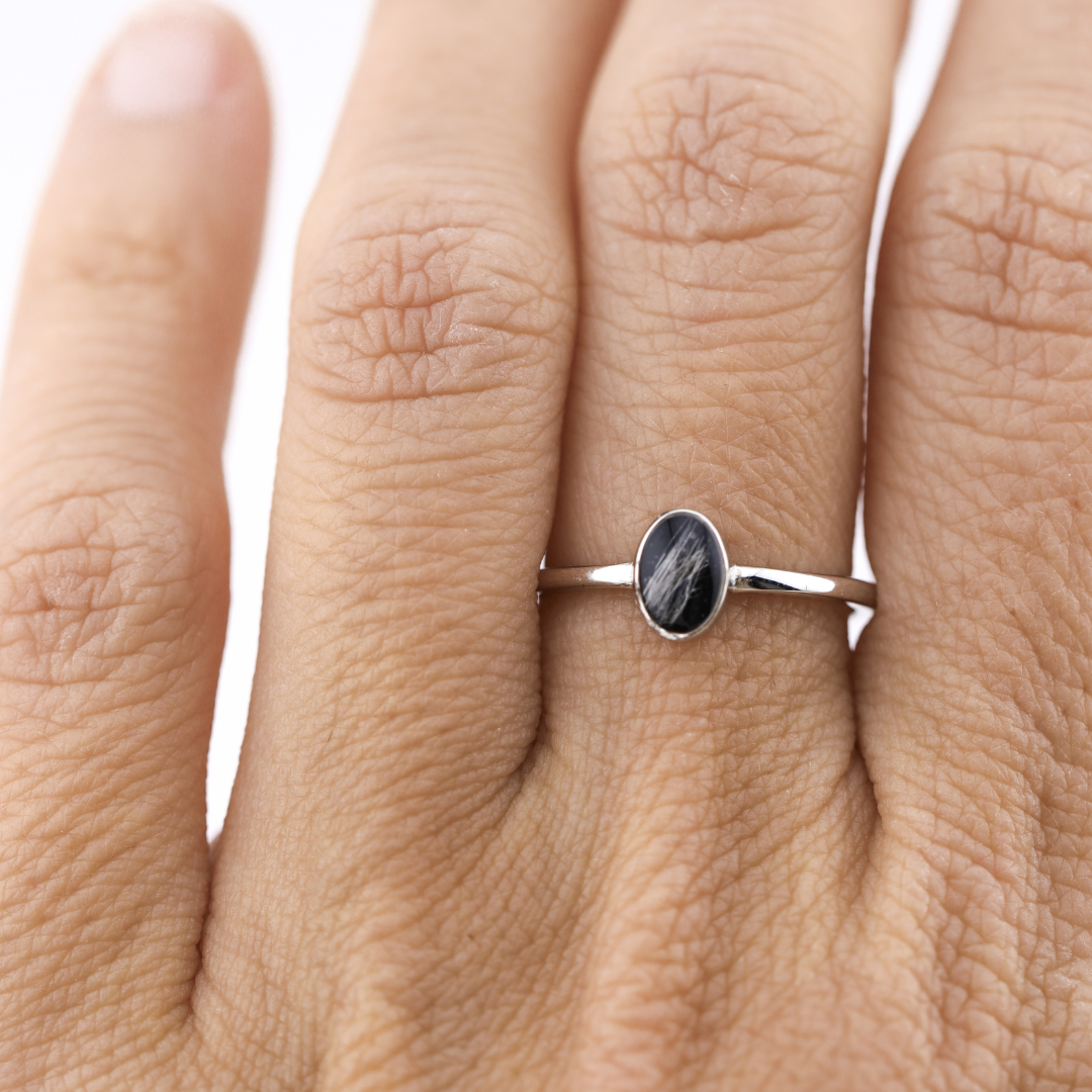 Anillo "Huella" Plata 925