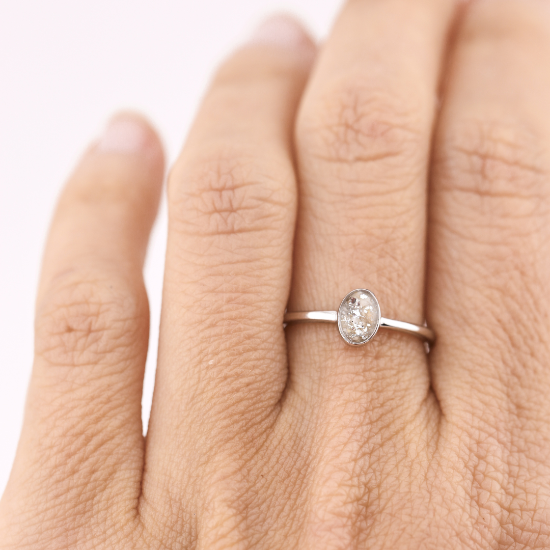 Anillo "Huella" Plata 925