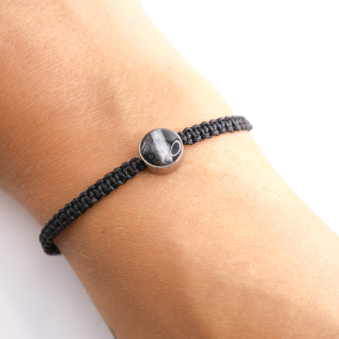 Pulsera "Abrazo" acero inoxidable