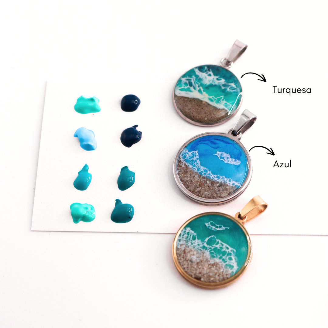 Pendientes MI(MAR) acero inoxidable