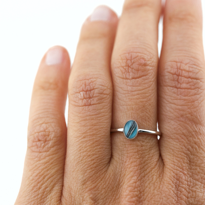 Anillo "Huella" Plata 925