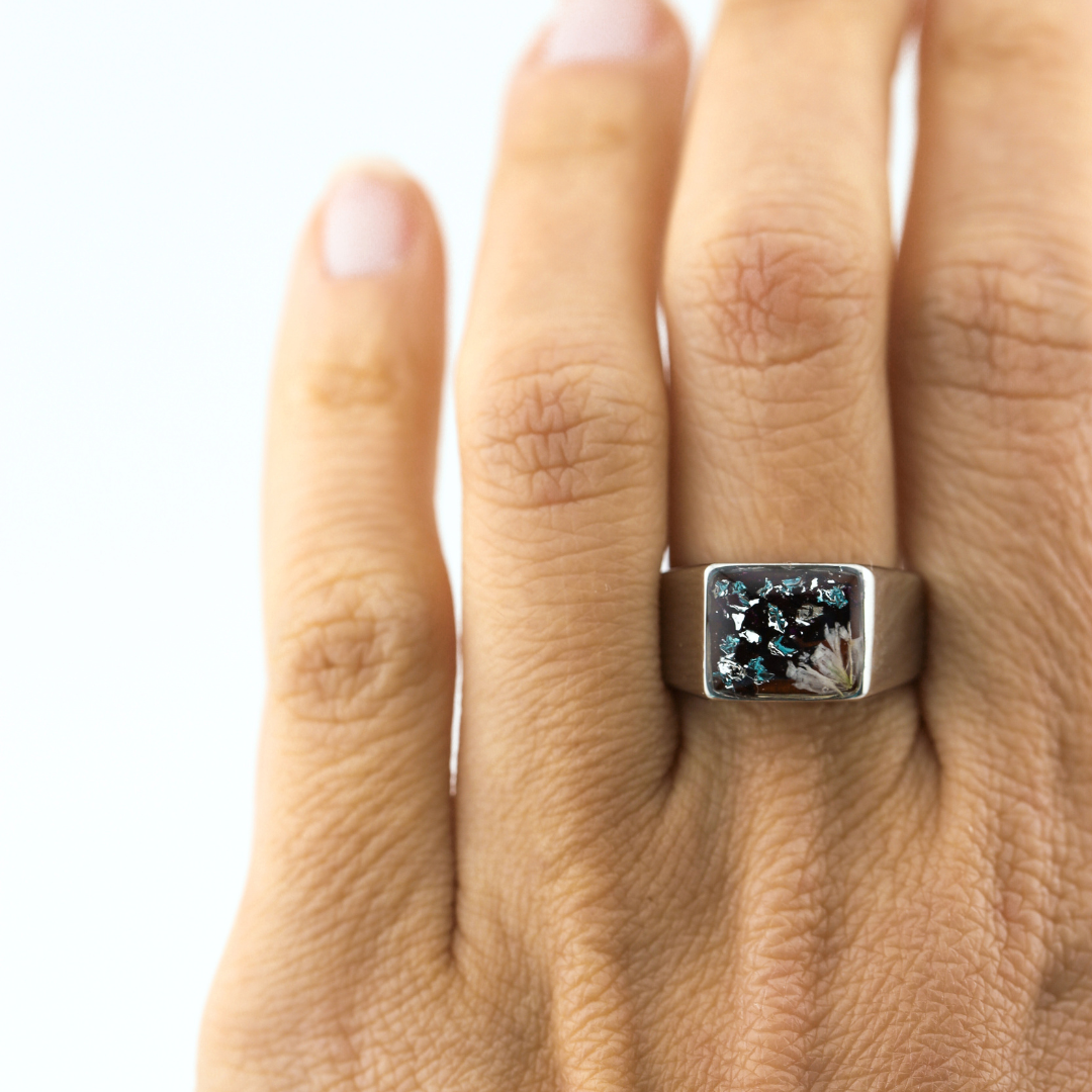 Anillo "Testigo" acero inoxidable