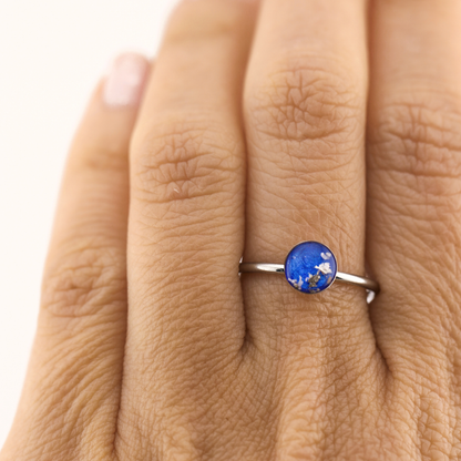 Anillo "Aura" acero inoxidable ajustable