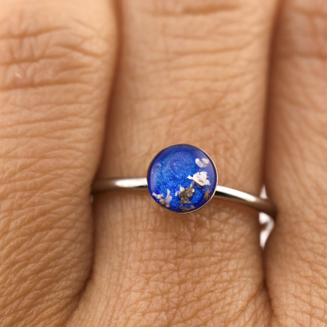 Anillo "Aura" acero inoxidable ajustable