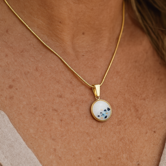 Colgante redondo acero inoxidable