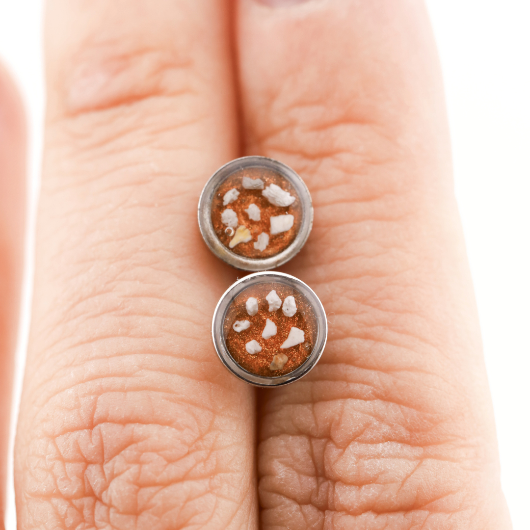 Pendientes "Legado" acero inoxidable