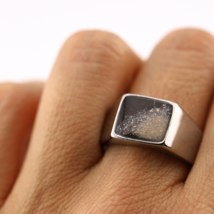 Anillo "Testigo" acero inoxidable