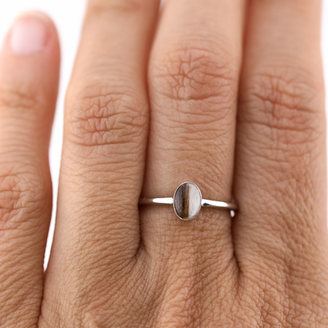 Anillo "Huella" Plata 925