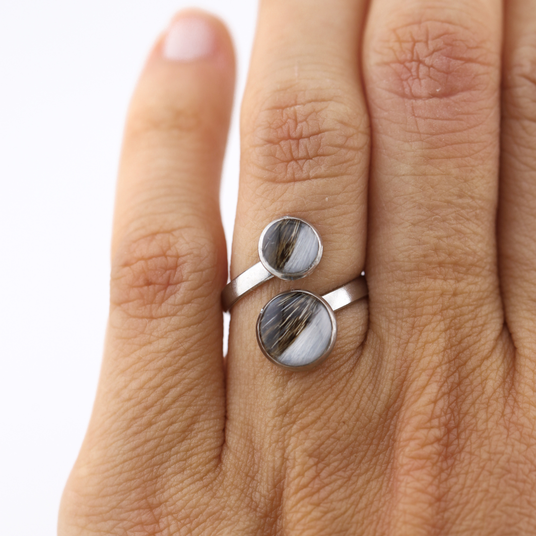 Anillo "Unión" acero inoxidable