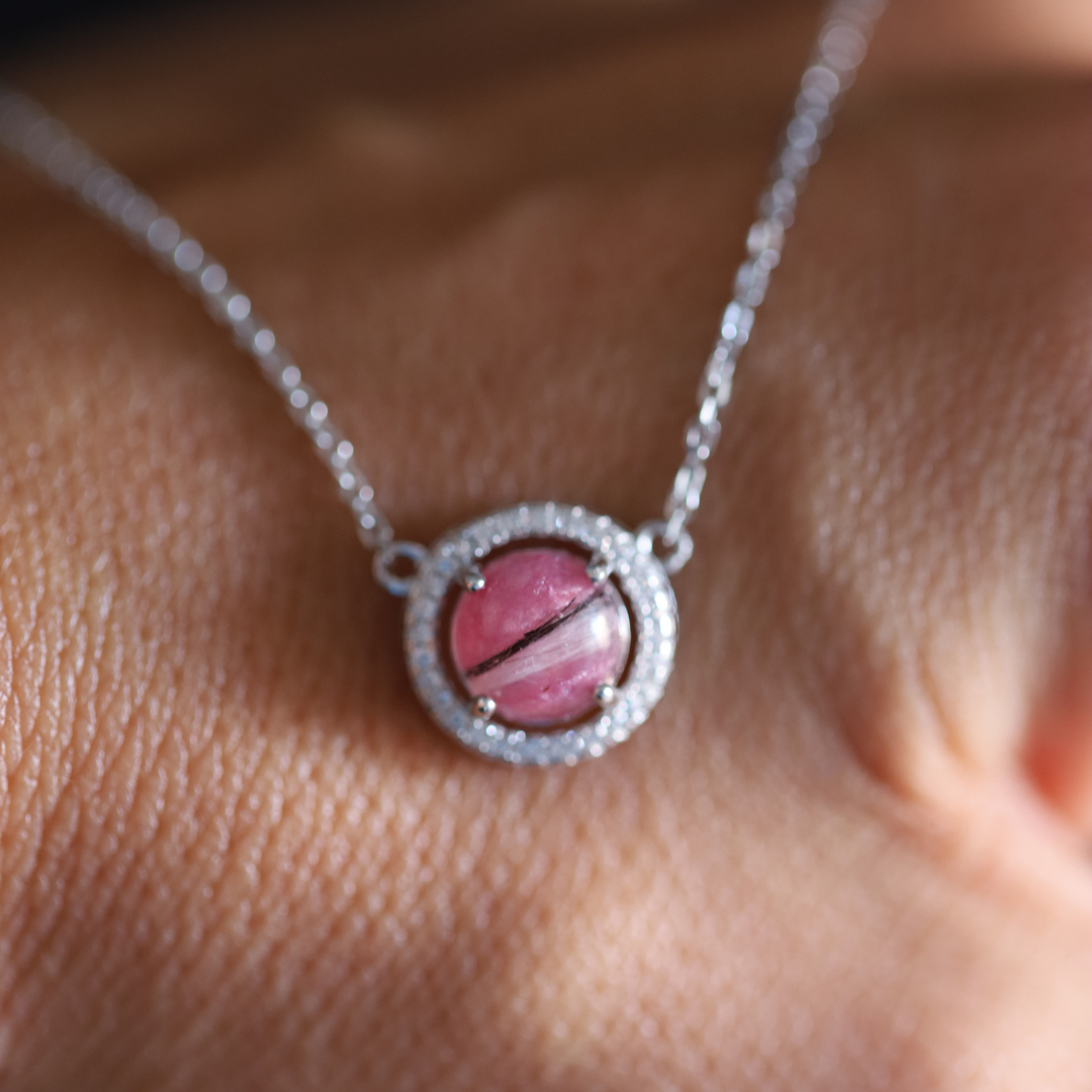 "Bond" pendant with ashes or hair (925 silver)