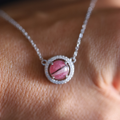 "Bond" pendant with ashes or hair (925 silver)