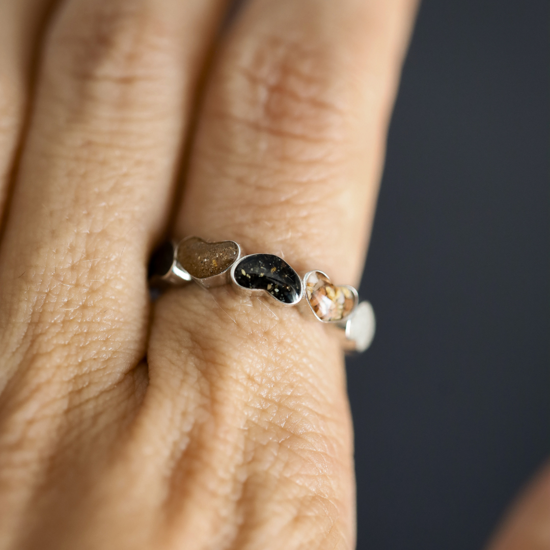 Anillo "Seis recuerdos" Plata 925