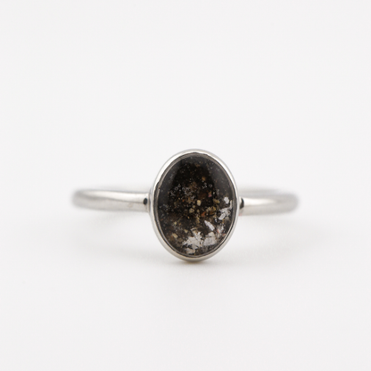 Anillo "Huella" acero inoxidable