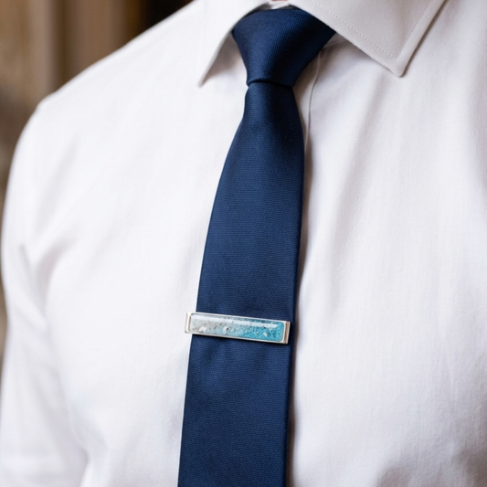 Pasador de corbata "Testigo" acero inoxidable